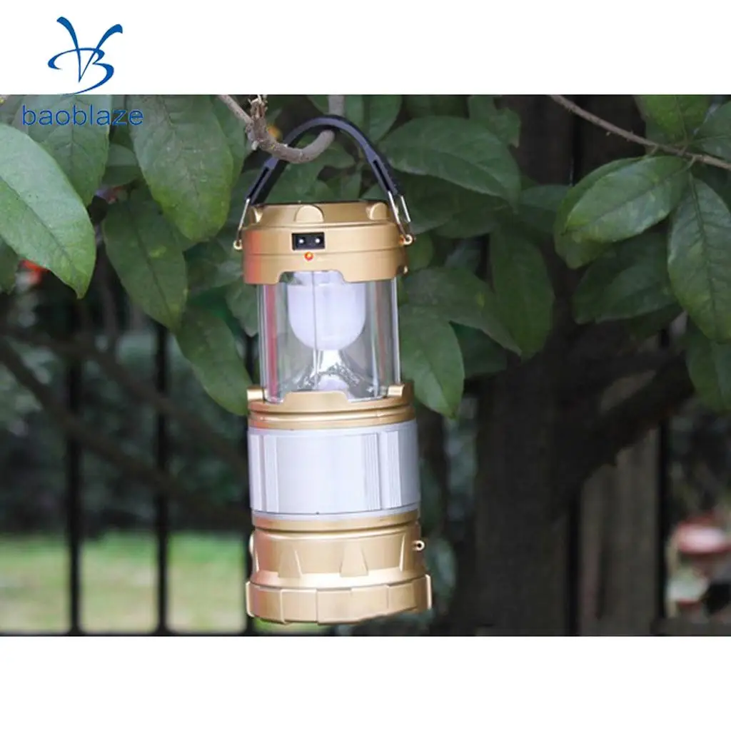 Портативная походная палатка на солнечной батарее с зарядкой от USB | Лампы и