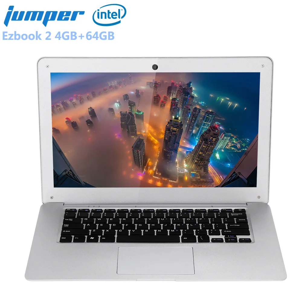 Джемпер Ezbook 2 14 0 ''светодиодный FHD Ultrabook Тетрадь Windows 10 Intel Cherry Trail X5 Z8350 4 ядра 1 44 GHz