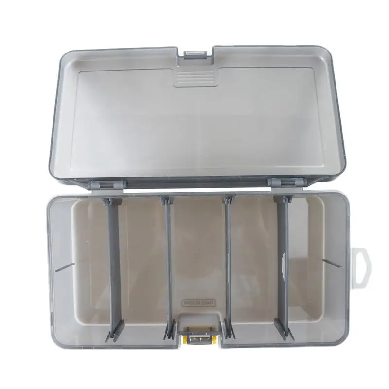 Lure Fishing Box Double - Layer Large Capacity Bait Hook Accessories Plastic Storage | Спорт и развлечения