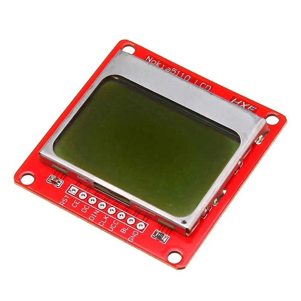 LEORY 5110 84*48 модуль ЖК дисплея с белой подсветкой для Nokia arduino комплект