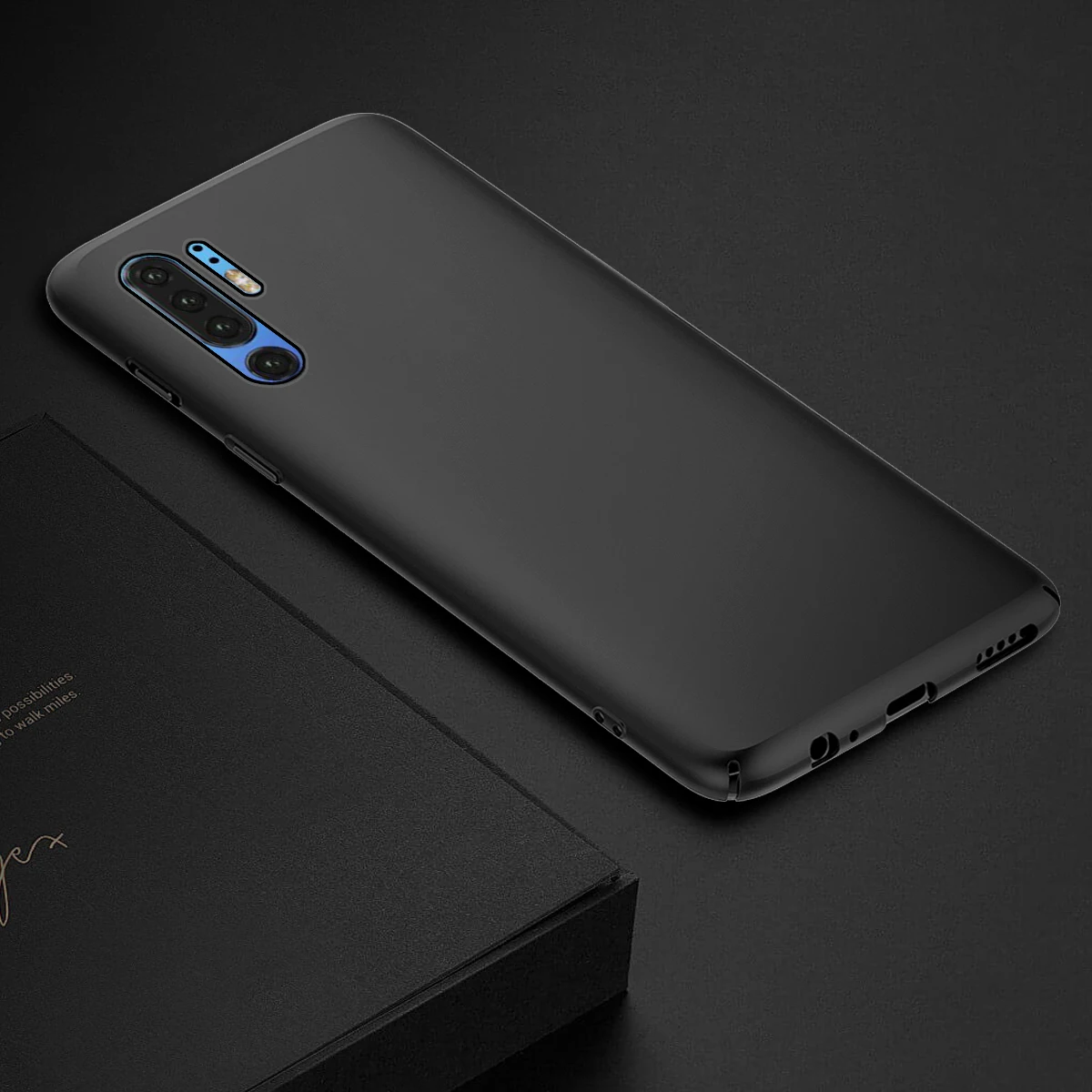 Роскошный мягкий силиконовый чехол для Huawei P30 Pro Тонкий Ультратонкий матовый