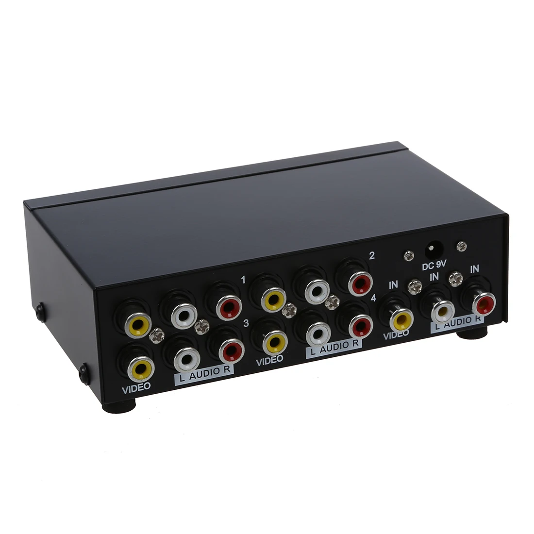 IG Maituo 4 Порты и разъёмы 1 выход RCA AV аудио видео ТВ коробка HD DVD разветвитель