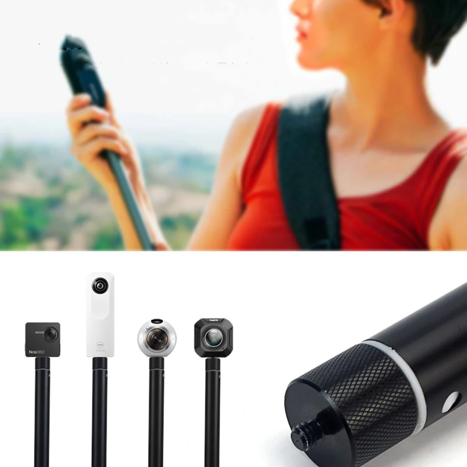 Для Insta360 ONE Bullet Time Bundle аксессуары селфи палка и Ручка вращения 1/4 винтовой порт