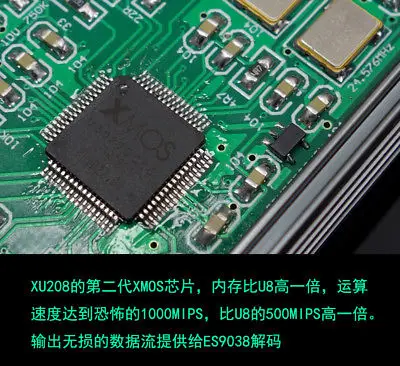 ES9038Q2M + XMOS XU208 HIFI аудио USB декодер DAC поддержка DSD наушники amp out|Усилители мощности| |
