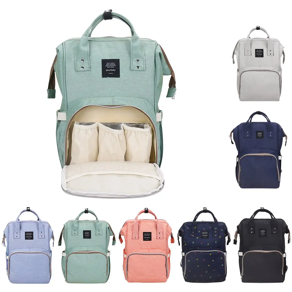 

Multi-functional Baby Diaper Bags Backpack Stroller Mommy Bag Large Capacity Mummy Maternity Nappy Bag for Baby Care Outdoor