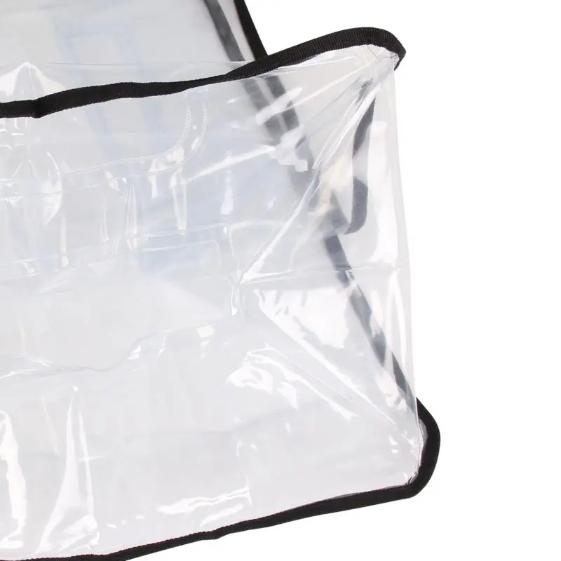 Protector Cover Dust proof Waterproof Suitcase Protective Covers Durable Thickened PVC Transparent Luggage Rain | Дом и сад