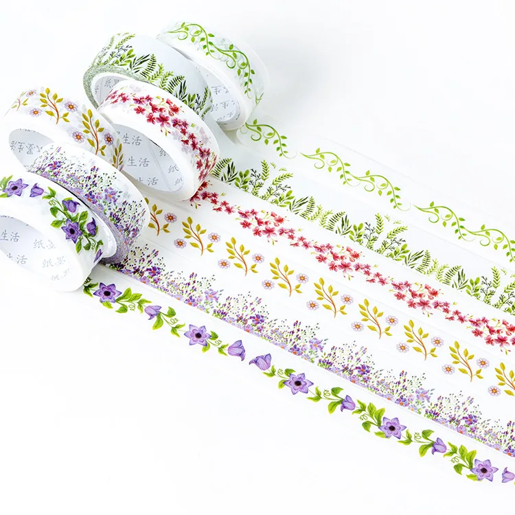 Цветы коллекция лента со стрелой симпатичная Маскировка украшения клей Stikcer