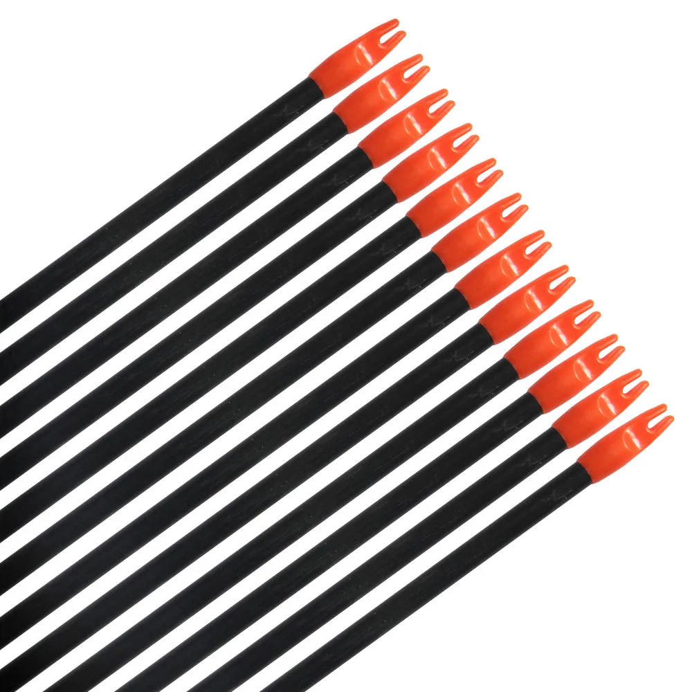 6/12 шт. стрелы из стекловолокна для стрельбы лука|fiberglass arrows|arrow arrowsfiberglass practice arrows |