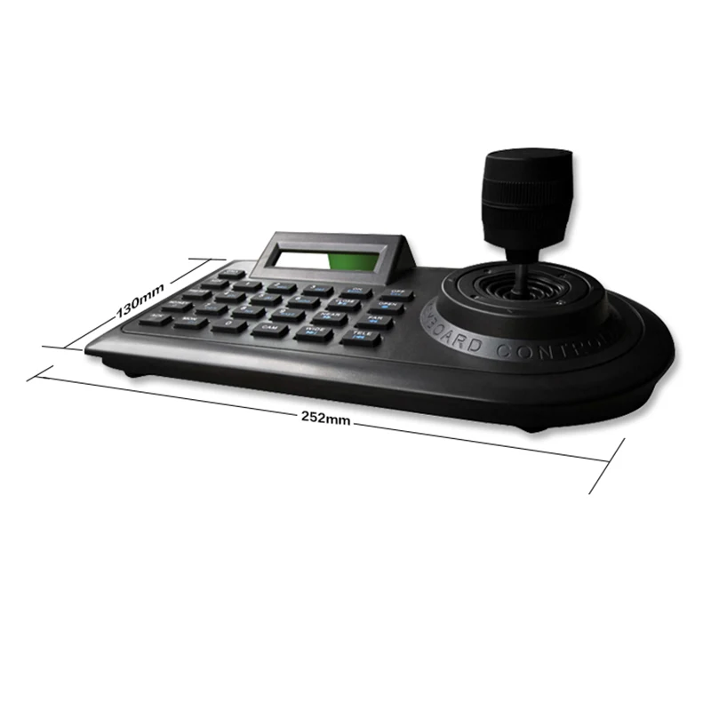 Джойстик Ptz Axis контроллер клавиатура Rs485 Pelco D/P с ЖК дисплеем для аналоговой