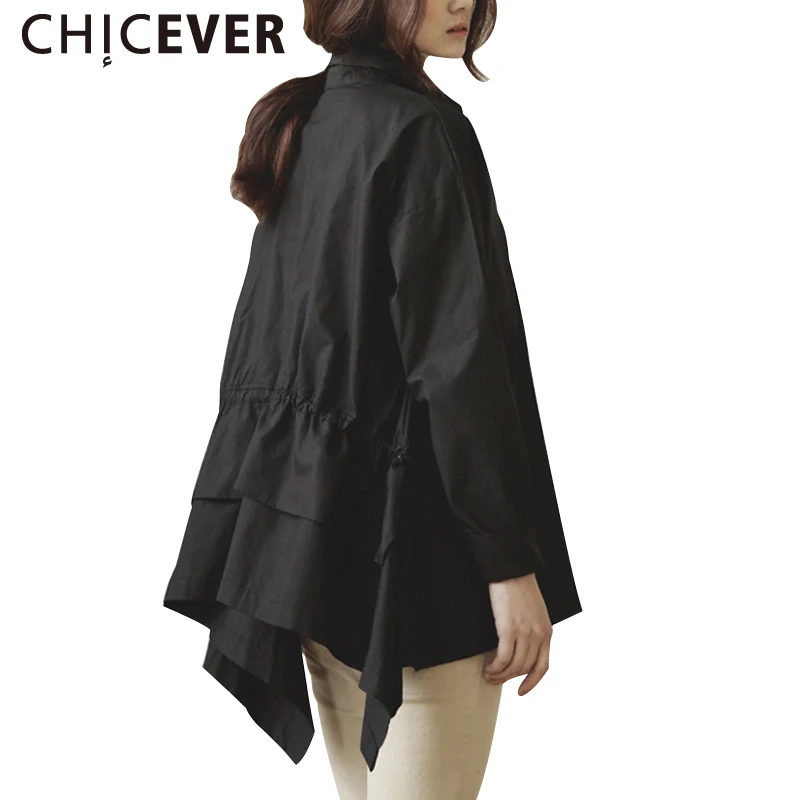 Chicever БЕЛЫЕ РУБАШКИ Топ женский с длинным рукавом Для женщин рубашка