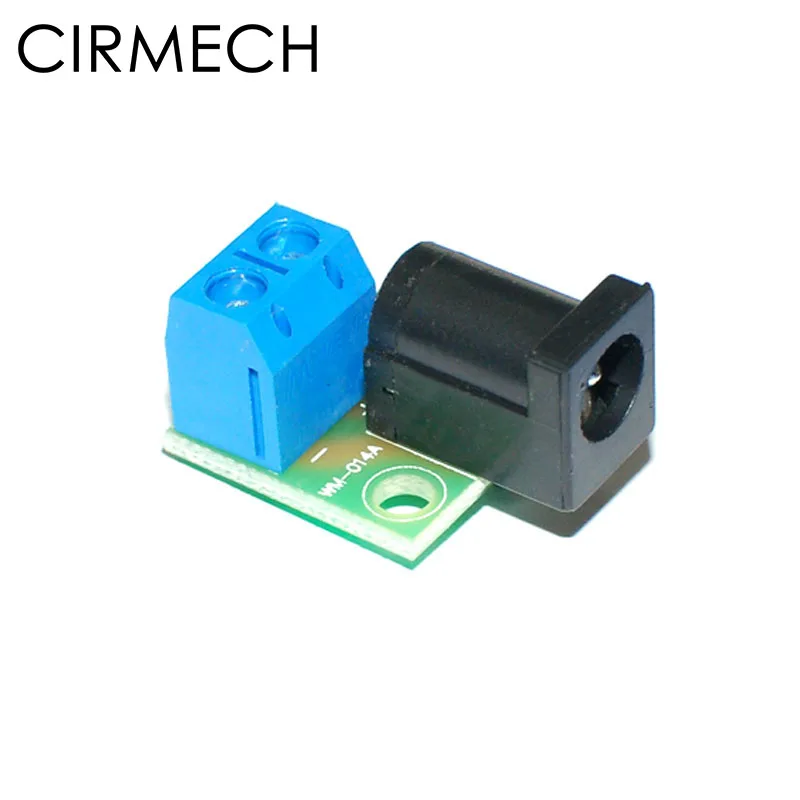 Соединитель адаптера постоянного тока CIRMECH 2pin от 5 08 до 5*2 1 jack|connector 2pin|connector dcconnector