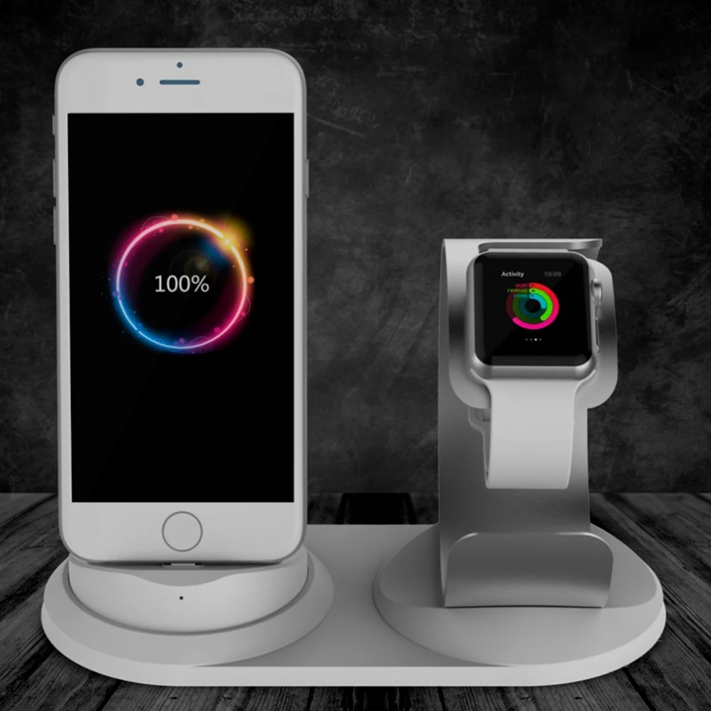 Настольная зарядная док станция для Apple Watch подставка зарядного устройства