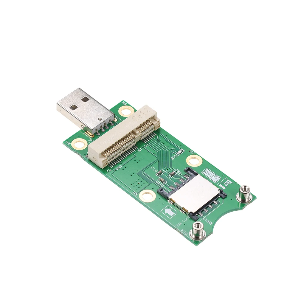 Mini PCI E к USB с sim картой WWAN адаптер карта 3G/4G модуль|Компьютерные кабели и разъемы| |