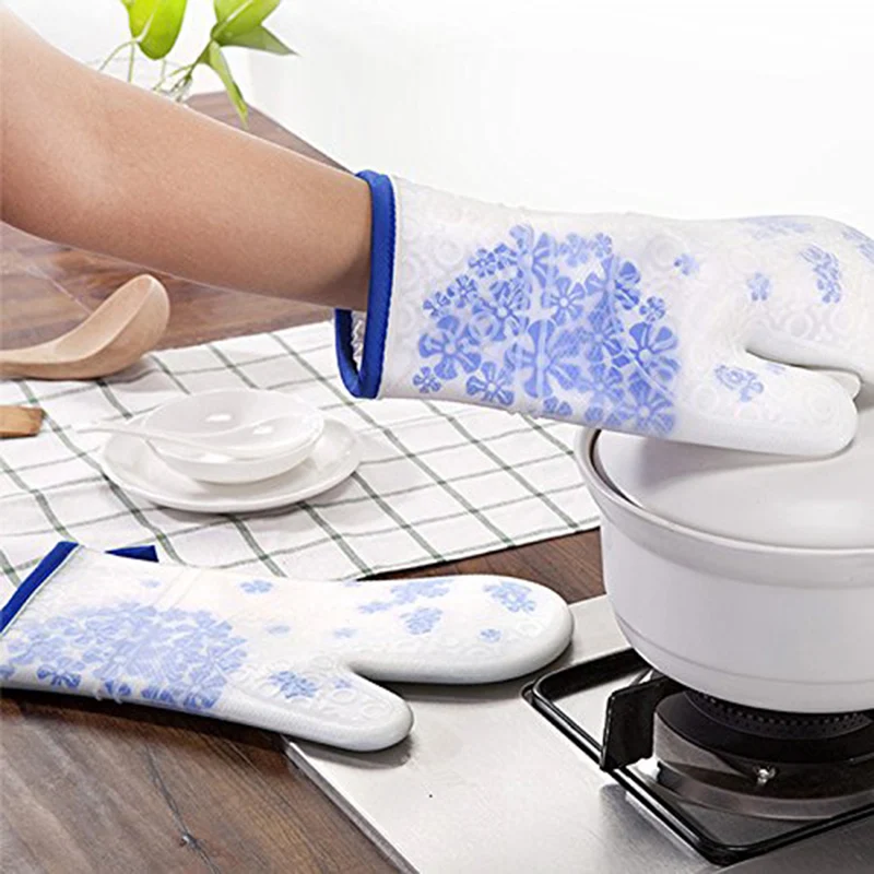 Силиконовые и хлопковые перчатки уплотненная изоляция двойная рукавица