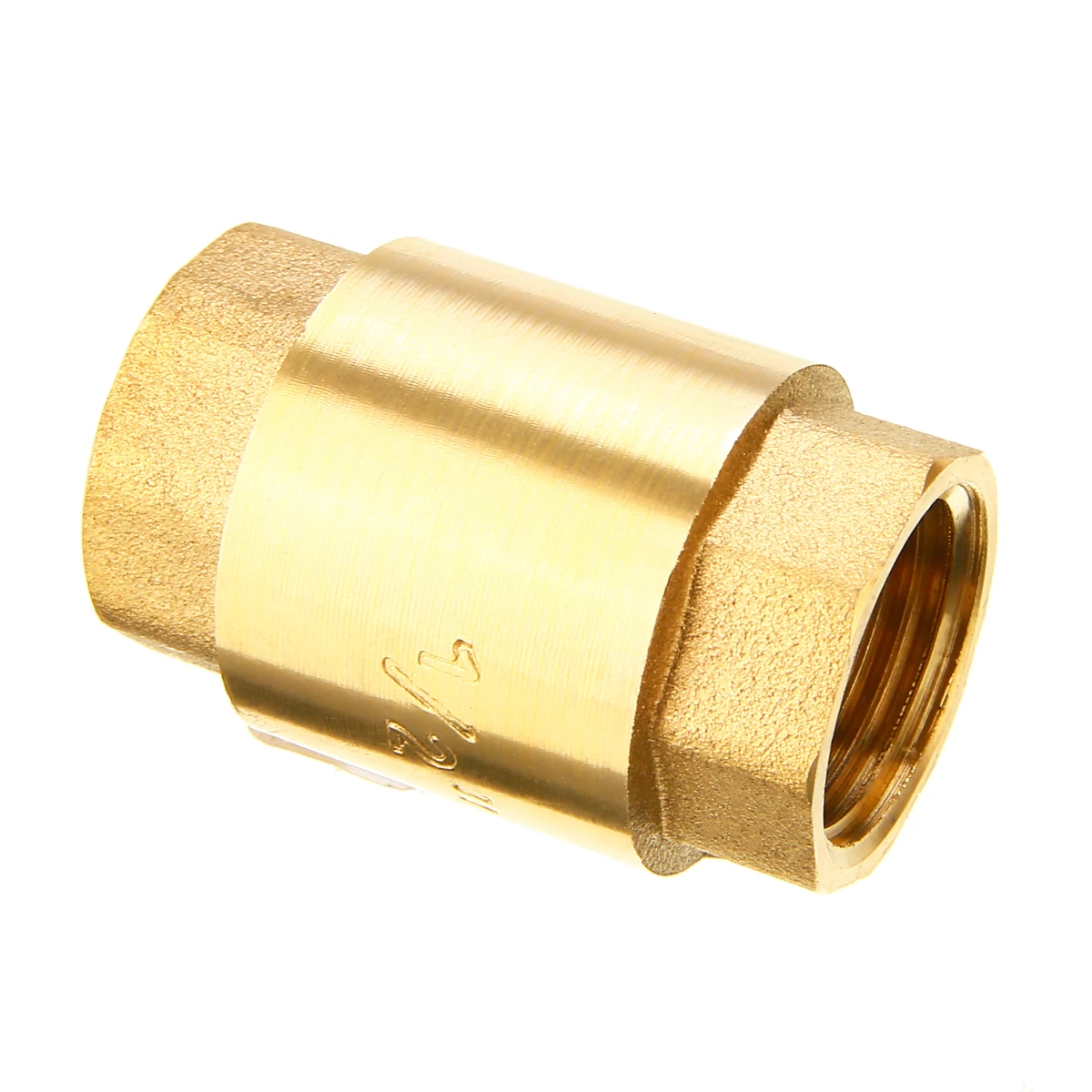 1 шт. Прочный латунный обратный клапан 1/4 ''NPT резьба линейный пружинный 1/2 Вт