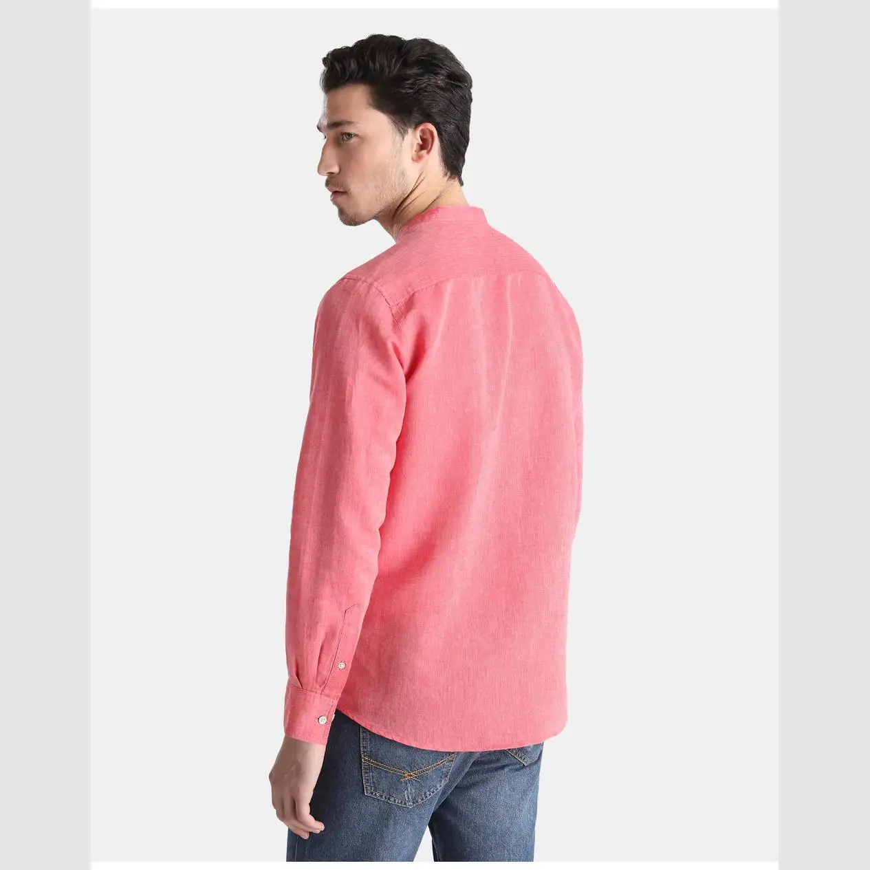 UNIT-MAN-TEXTILE-SHIRT S-MAN'S SHIRT UNIT LINEN NEW FIT |