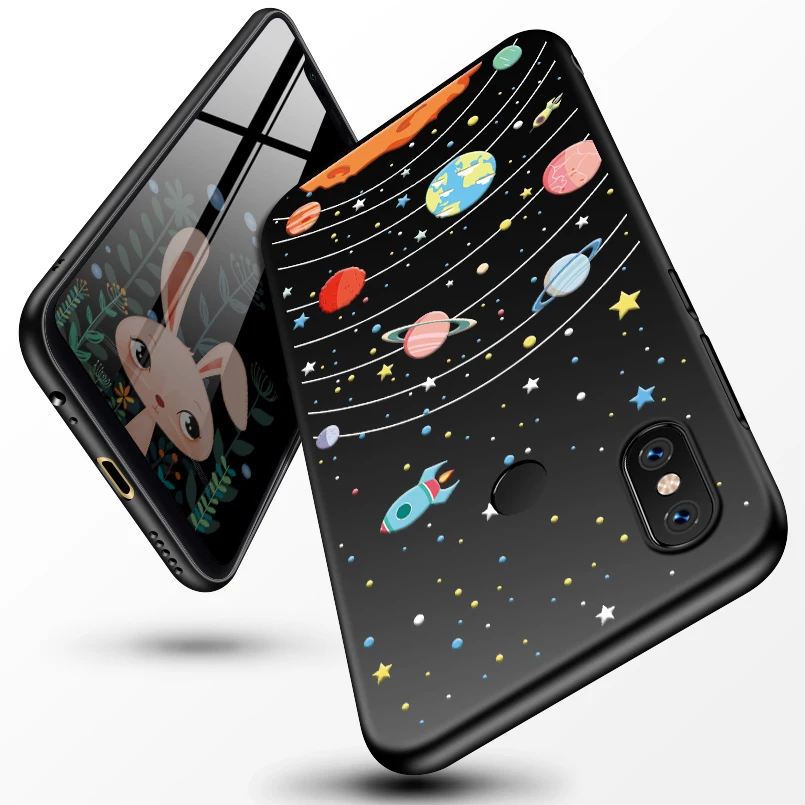 Милый силиконовый чехол ASINA для Xiaomi Mi 8 с объемным мультяшным рельефным
