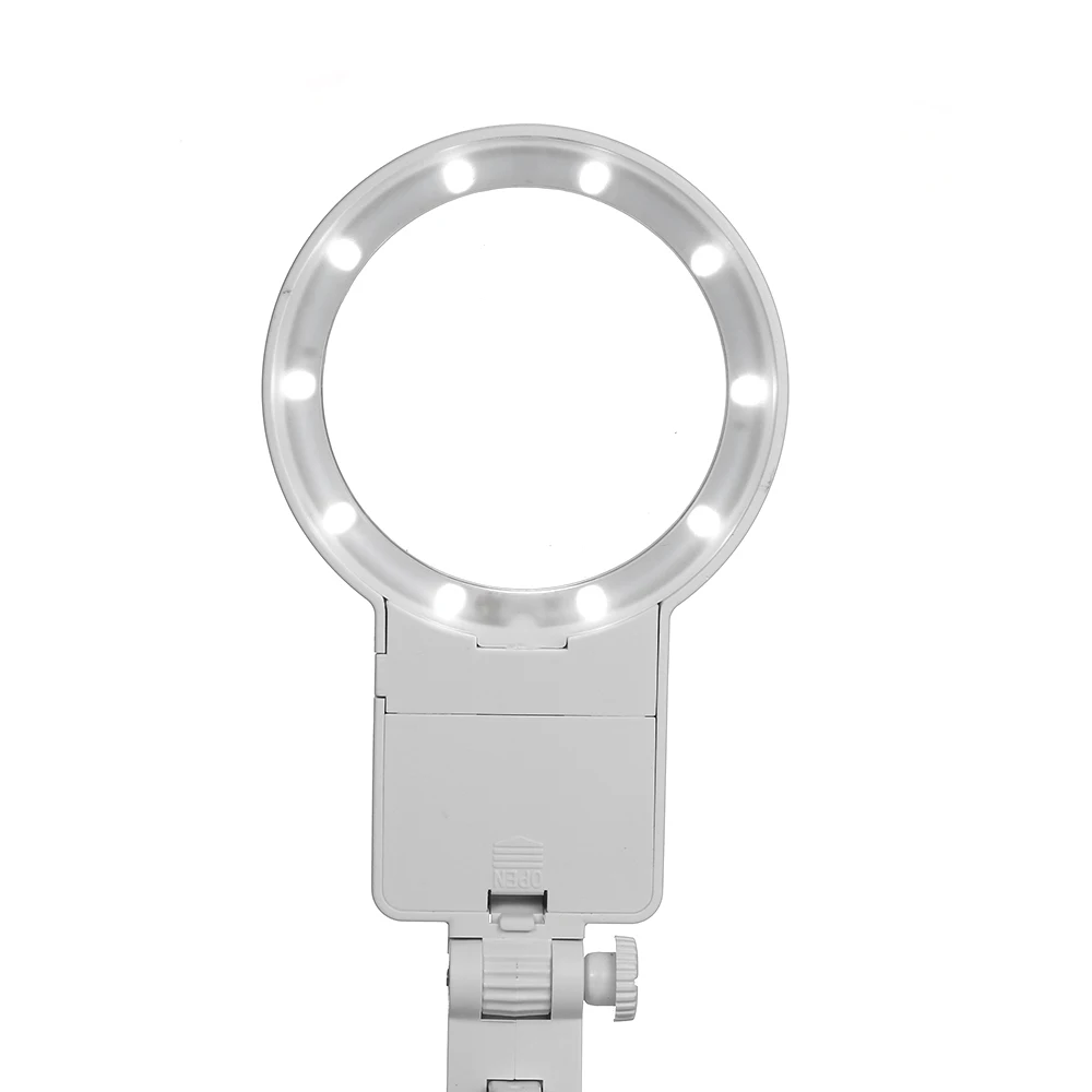 Увеличительное стекло с USB портом многофункциональная настольная лупа для