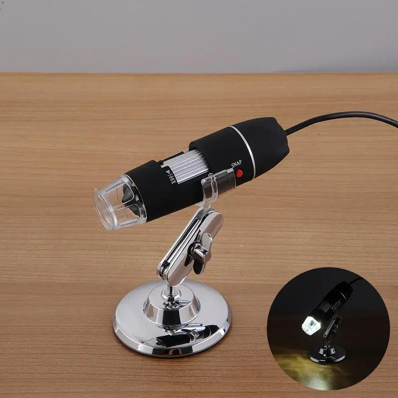 500X 1000X 8 светодиодный цифровой USB электронный микроскоп стерео эндоскоп камера с