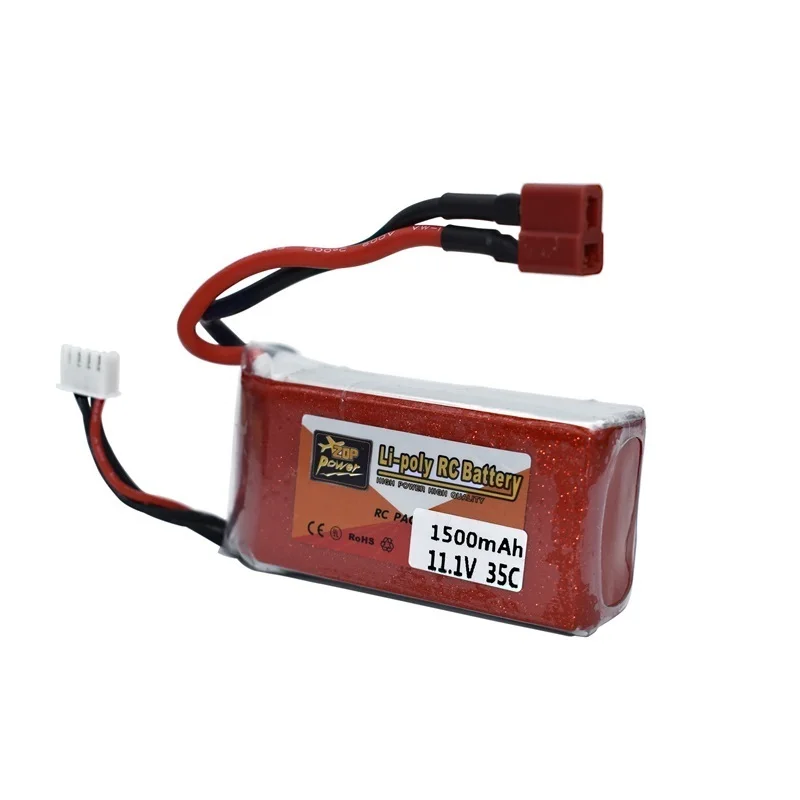 Высокая мощность 11 1 v 1500mAh 35C Lipo Bettary для Rc вертолета автомобиля лодки самолета