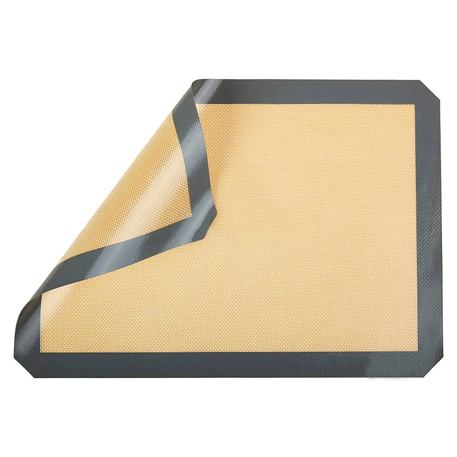 Силикагель выпечки Pad 4pcs Non Sticky коврик для плиты и прокатки торт/печенье