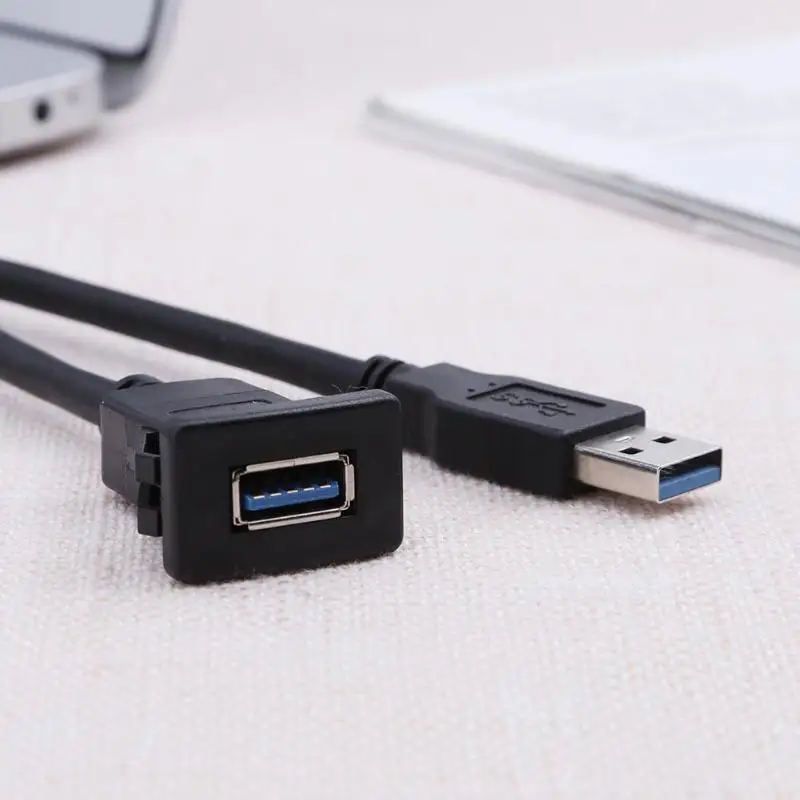 1 м/3 3 фута метр с одним портом USB3.0 Мужской женский автомобильный циферблат