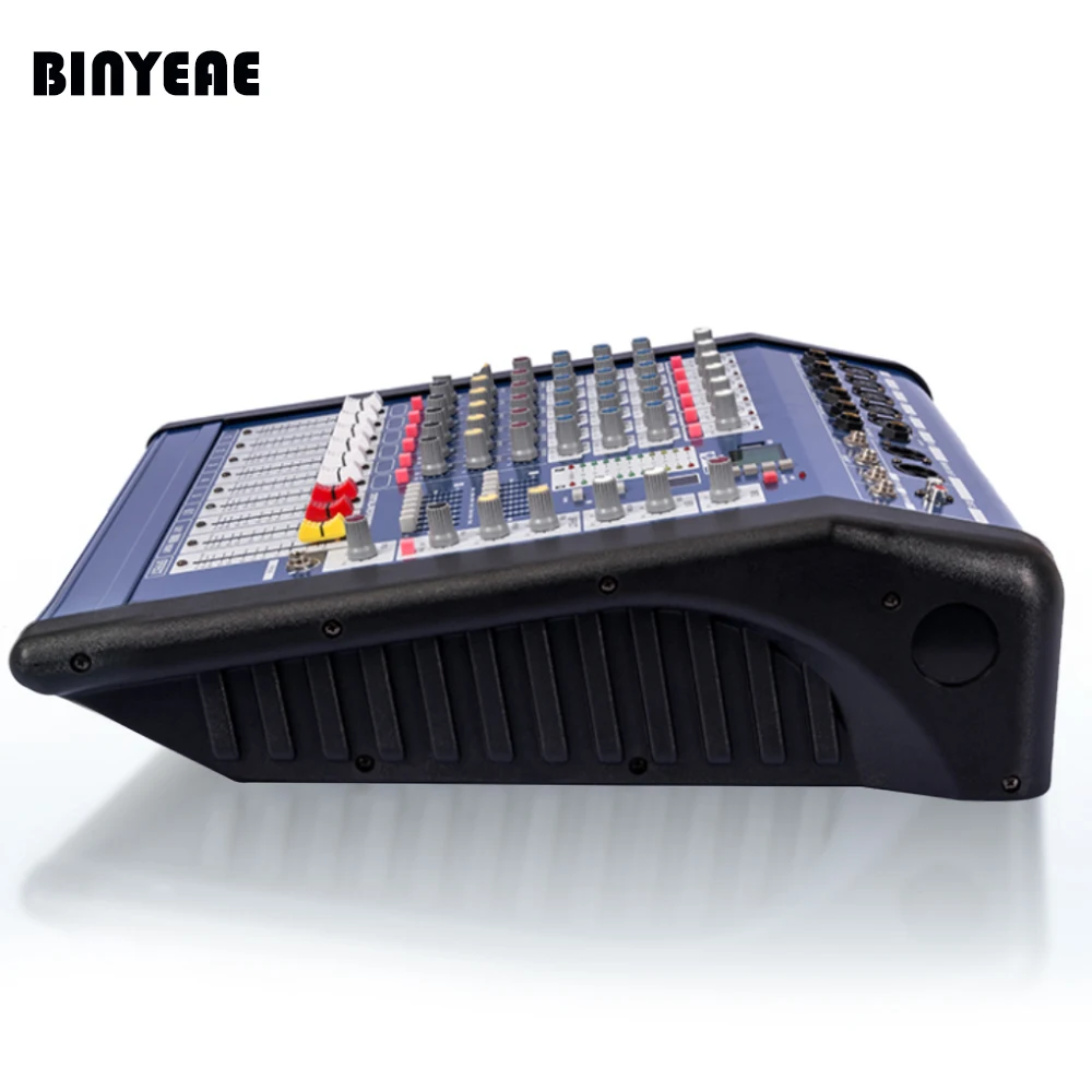 7 каналов мощность DJ миксер аудио микшерная консоль 700 Вт RMS MPQ700 для караоке |