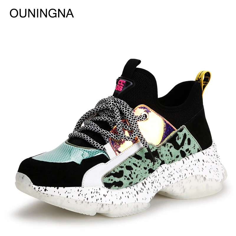 Новинка 2019 года сезон весна осень модная женская обувь из натуральной кожи