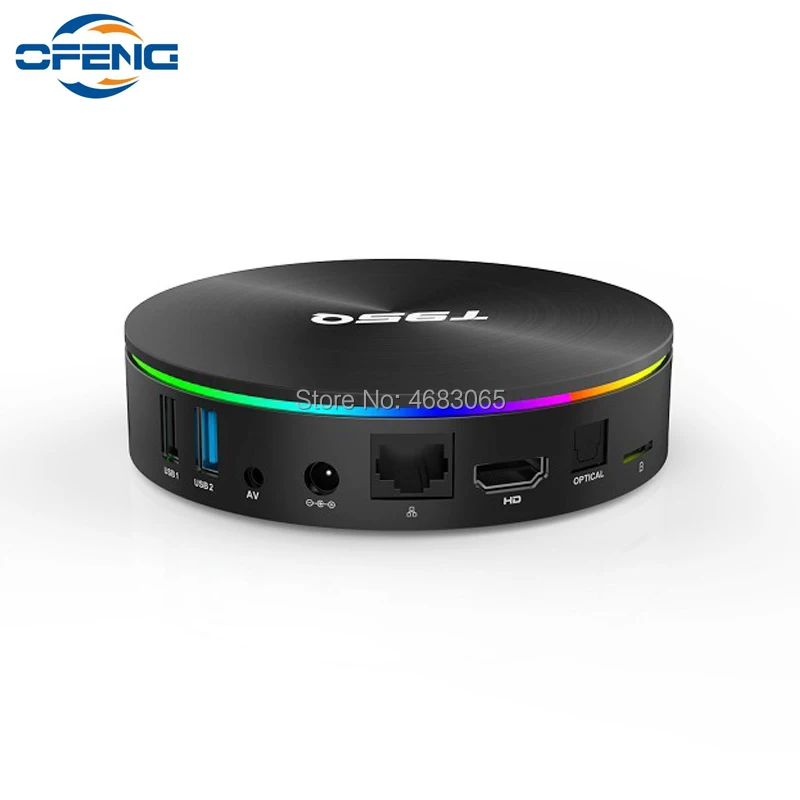 T95Q ТВ коробка Android 8 1 4 Гб оперативной памяти 32 встроенной 64 ГБ Amlogic S905X2 ядра Smart 1000 м