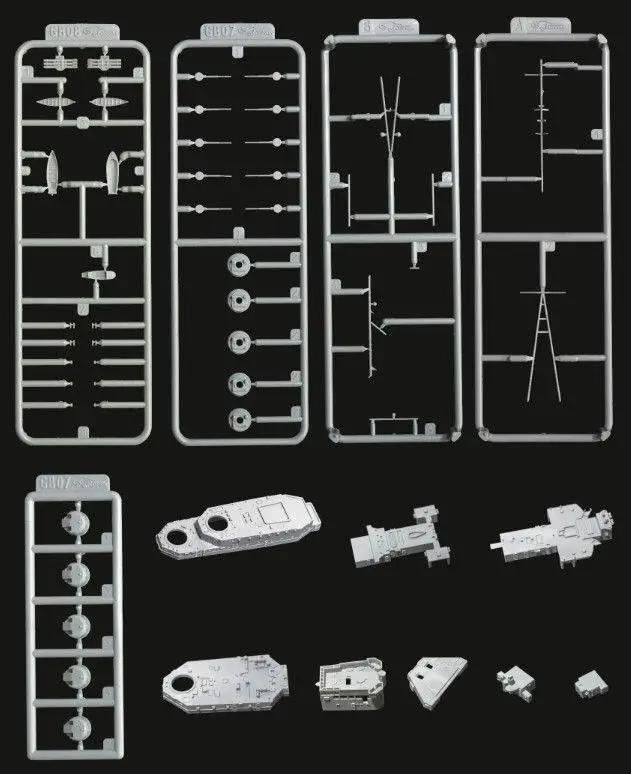 Flyhawk 1112 1/700 HMS Cruiser Naiad высокое качество | Игрушки и хобби