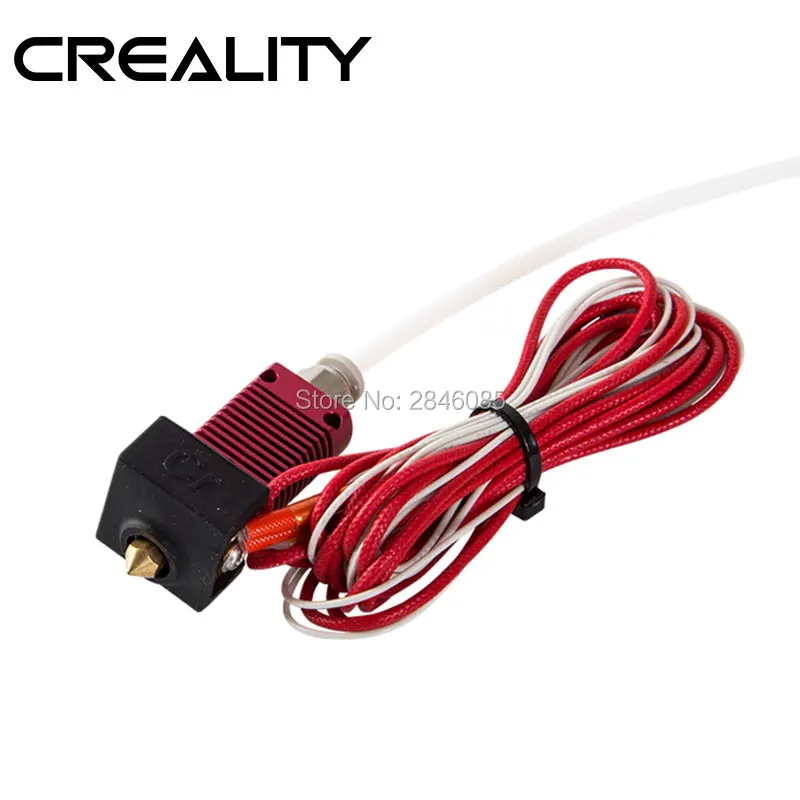 CREALITY 3D в собранном виде 1 75 мм Экструдер 0 4 Hotend сопла комплект Алюминий тепла блок