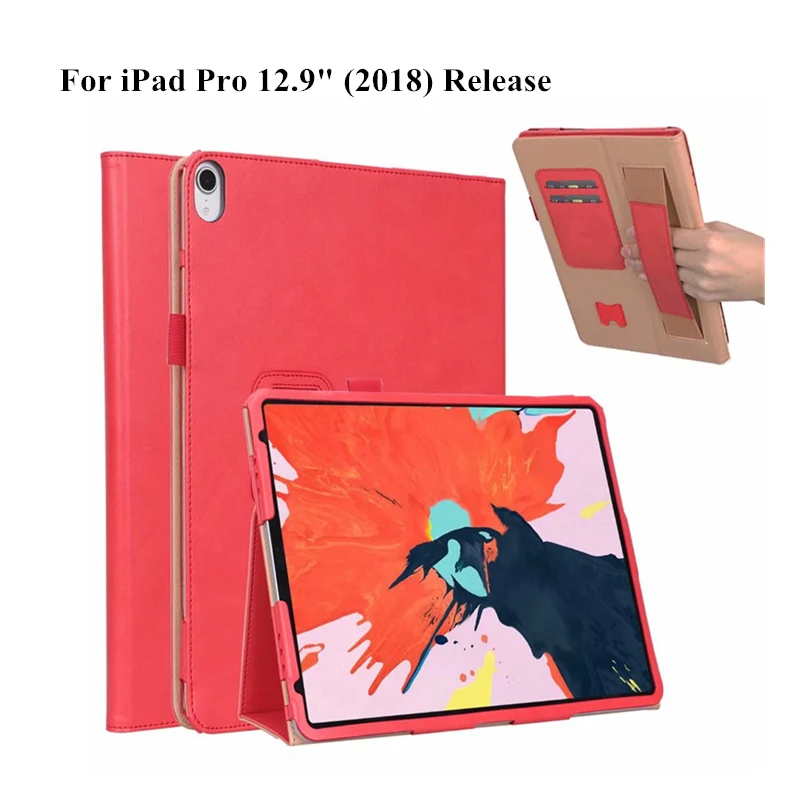 Премиум чехол для iPad Pro 12 9 &quot(2018) умный Funda планшет нового дюймов 2018 ручной