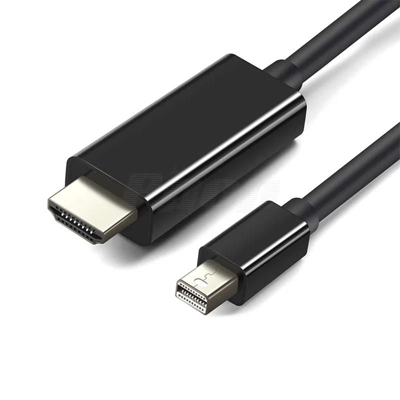 Преобразователь Mini DP-HDMI-compat DisplayPort кабели 1 8 м штекер-штекер Thunderbolt 2 Для iMac MacBook Pro