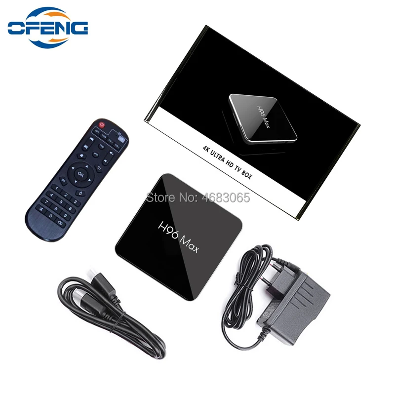 H96 MAX X2 ТВ BOX Amlogic S905X2 LPDDR4 Android 8 1 2/16GB 4GB/32GB 4GB/64GB Поддержка Bluetooth 4K 3D Декодер каналов