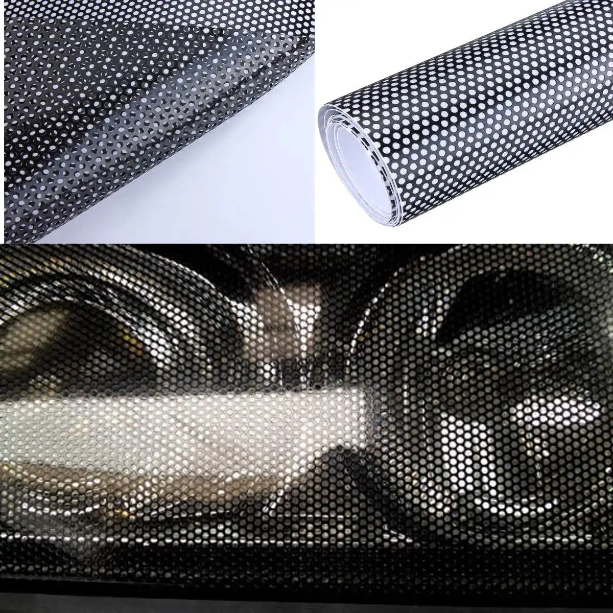 60/40/28x106 см тонировочная перфорированная сетчатая пленка Fly Eye MOT с легальным