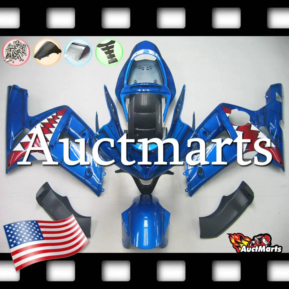 Для Kawasaki Ninja ZX6R 636 2003 2004 03 04 комплект обтекателей литьевой формы (P/N: 3a32) | Автомобили
