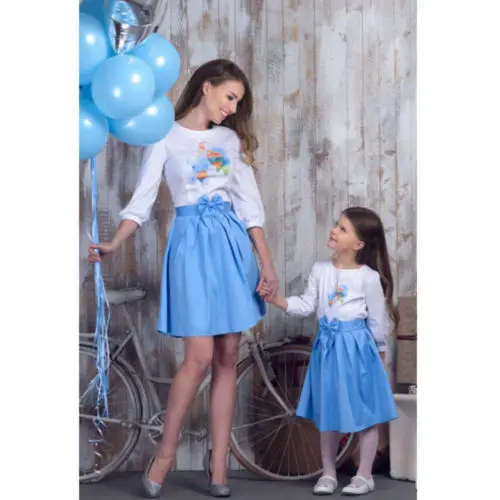 Новейшие Семейные наряды PUDCOCO Детские хлопковые комплекты одежды для мамы и