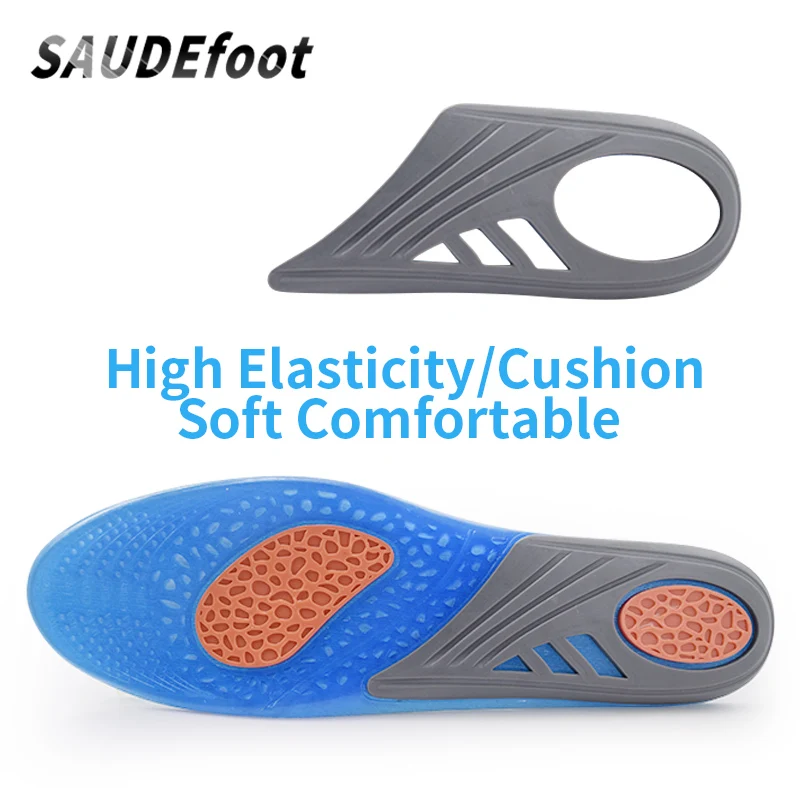 Running summer Insoles Orthopedic Heel-Deep shock absorption Arch-Reinforces arch support Triple Sport shoes Pads