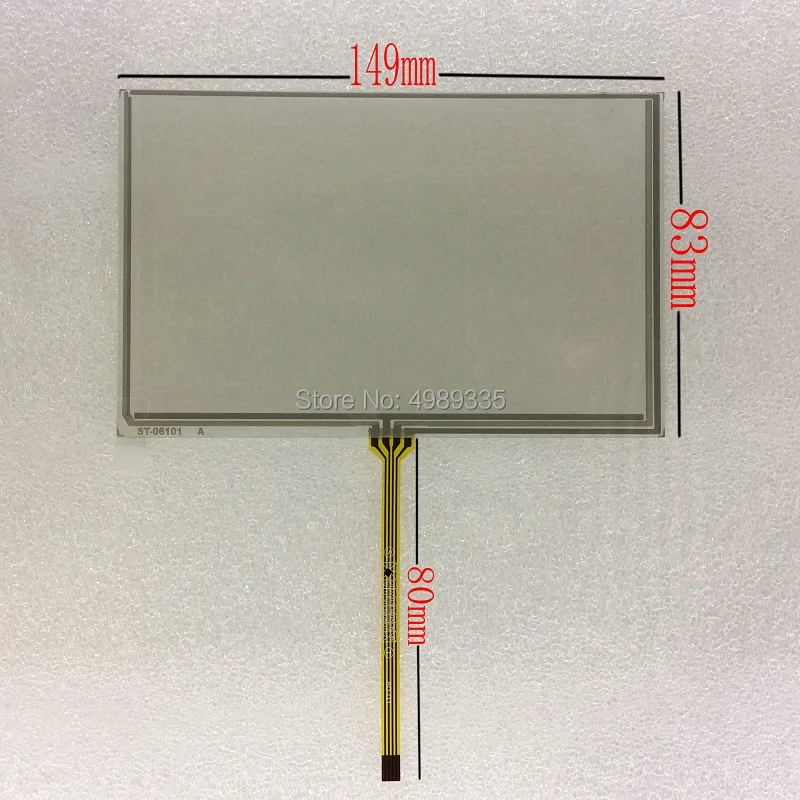 

6.1-inch resistive touch panel Intermediate position cable ST06101 149mm*83mm