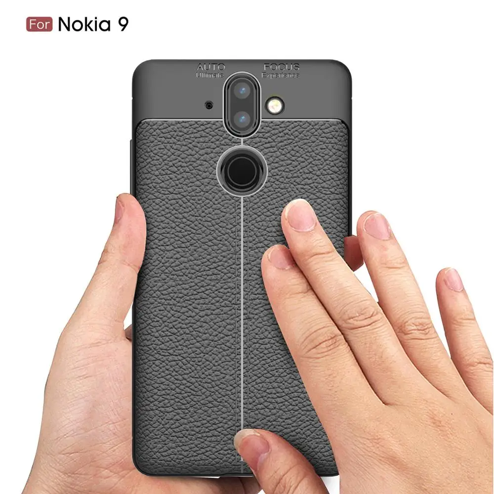 Hunreone Rugged Armor Protection TPU Case For Nokia 9 Mobile Phone Cover 8 7 7plus 6 | Мобильные телефоны и аксессуары