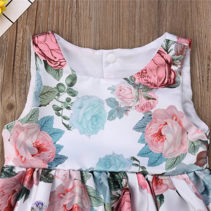 Pudcoco/Модный комплект одежды для новорожденных девочек топы с цветочным рисунком