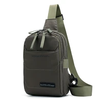 military men single rucksack cross body shoulder bags travel knapsack fashion casual high quality nylon chest daypack backpack