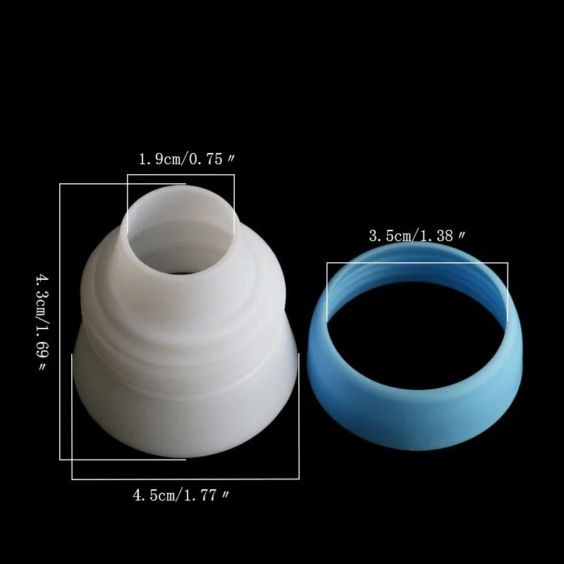 1pcs Big Size Baking Coupler Decorating Tool Fondant Cake Bag Converter For Russian Tips | Дом и сад
