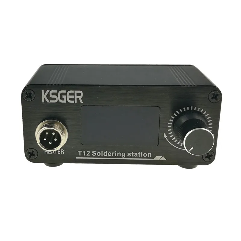 Цифровой регулятор температуры KSGER V2.1S T12 паяльная станция наконечники