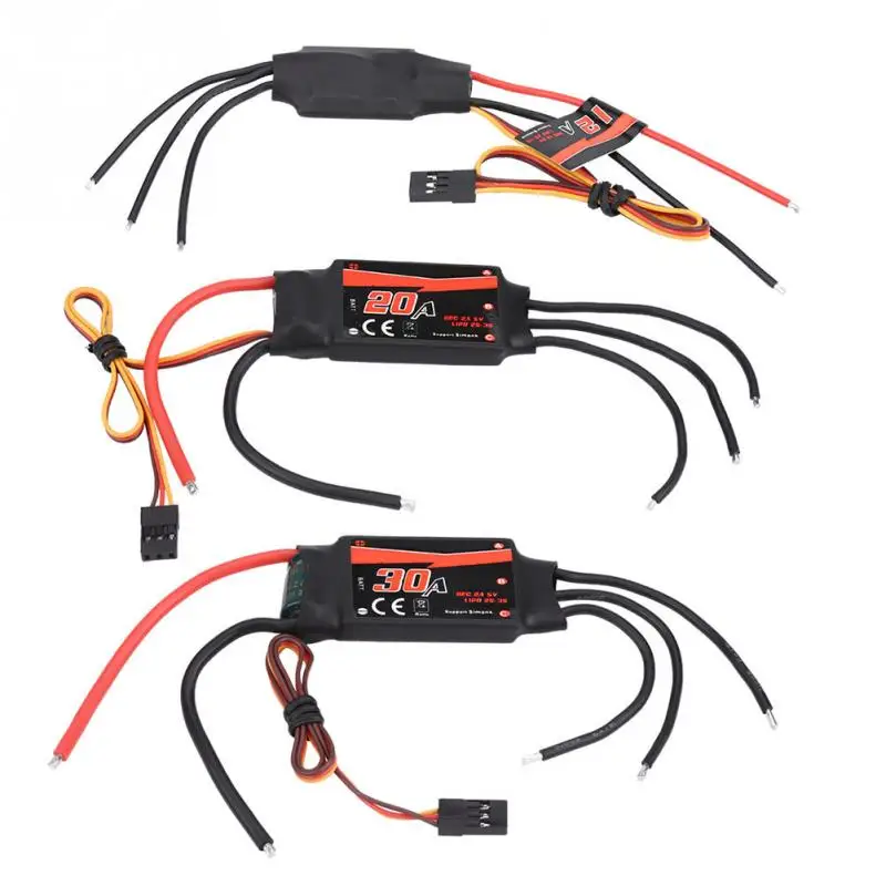 Аккумулятор EMAX Simon серии BLHeli 12A 20A 30A ESC 2 3S для гоночного дрона 130 210 мм мультизащита