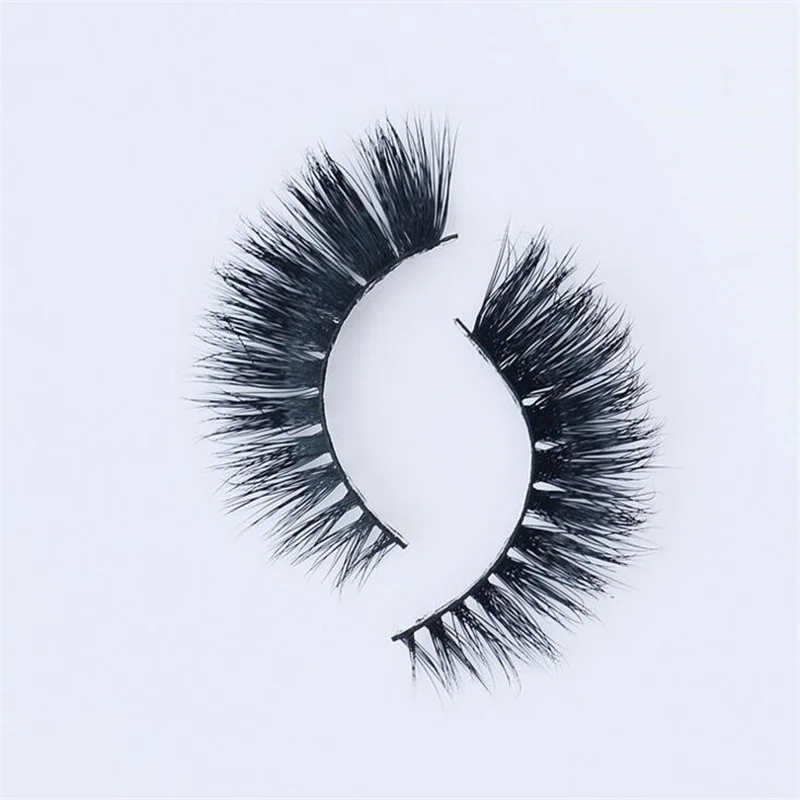 1 Pair 3D Handmade Thick Mink Eyelashes Natural False for Beauty Makeup Fake Eye Lashes Extension|Накладные ресницы| |