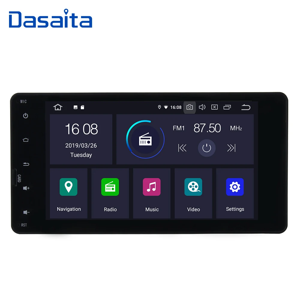 Dasaita автомобильный Bluetooth Android 9 0 Автомобильный GPS радио плеер для Mitsubishi Outlander Lancer EX