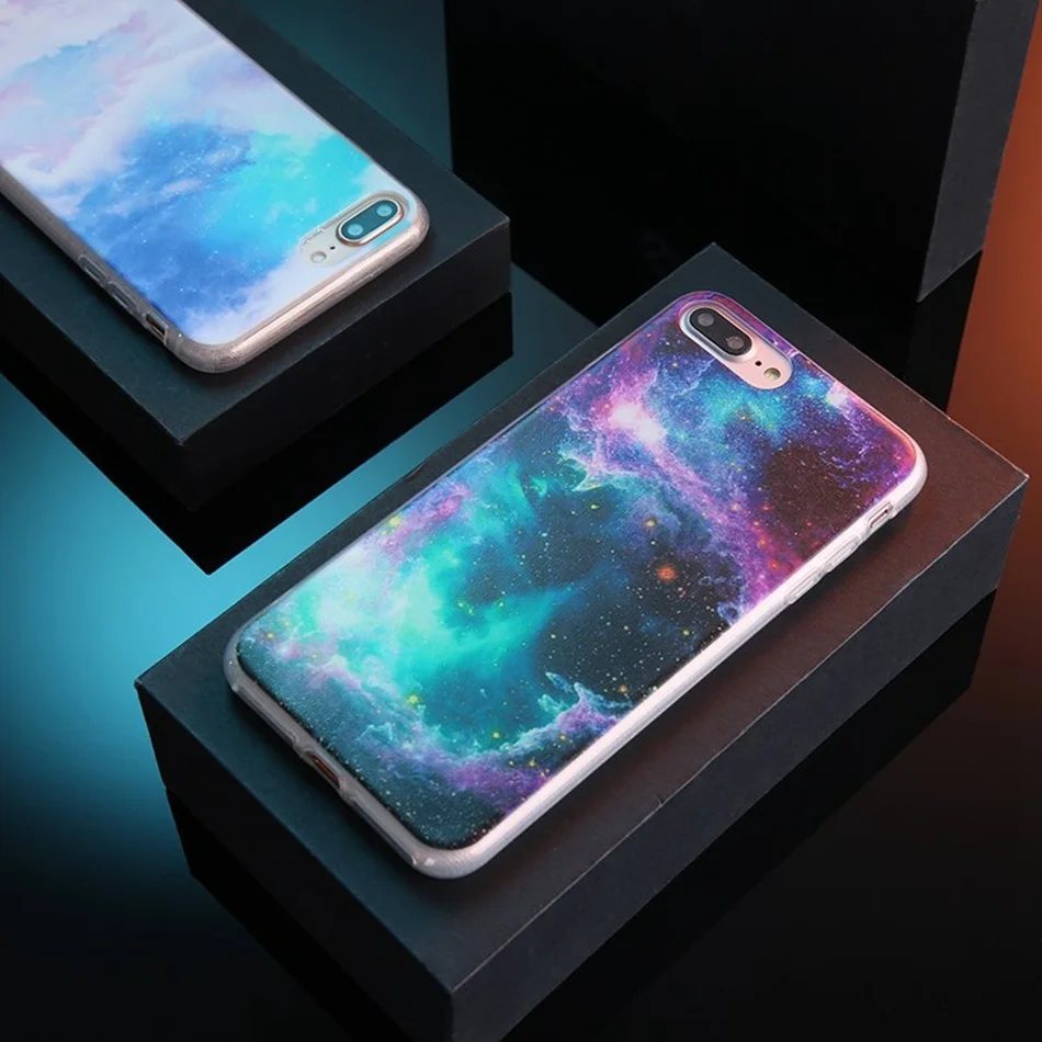 Силиконовый чехол KISSCASE Night Dream для Samsung Galaxy note 9 8 S8 S9 Plus звездное небо A3 A5 2017 A7 2018 |