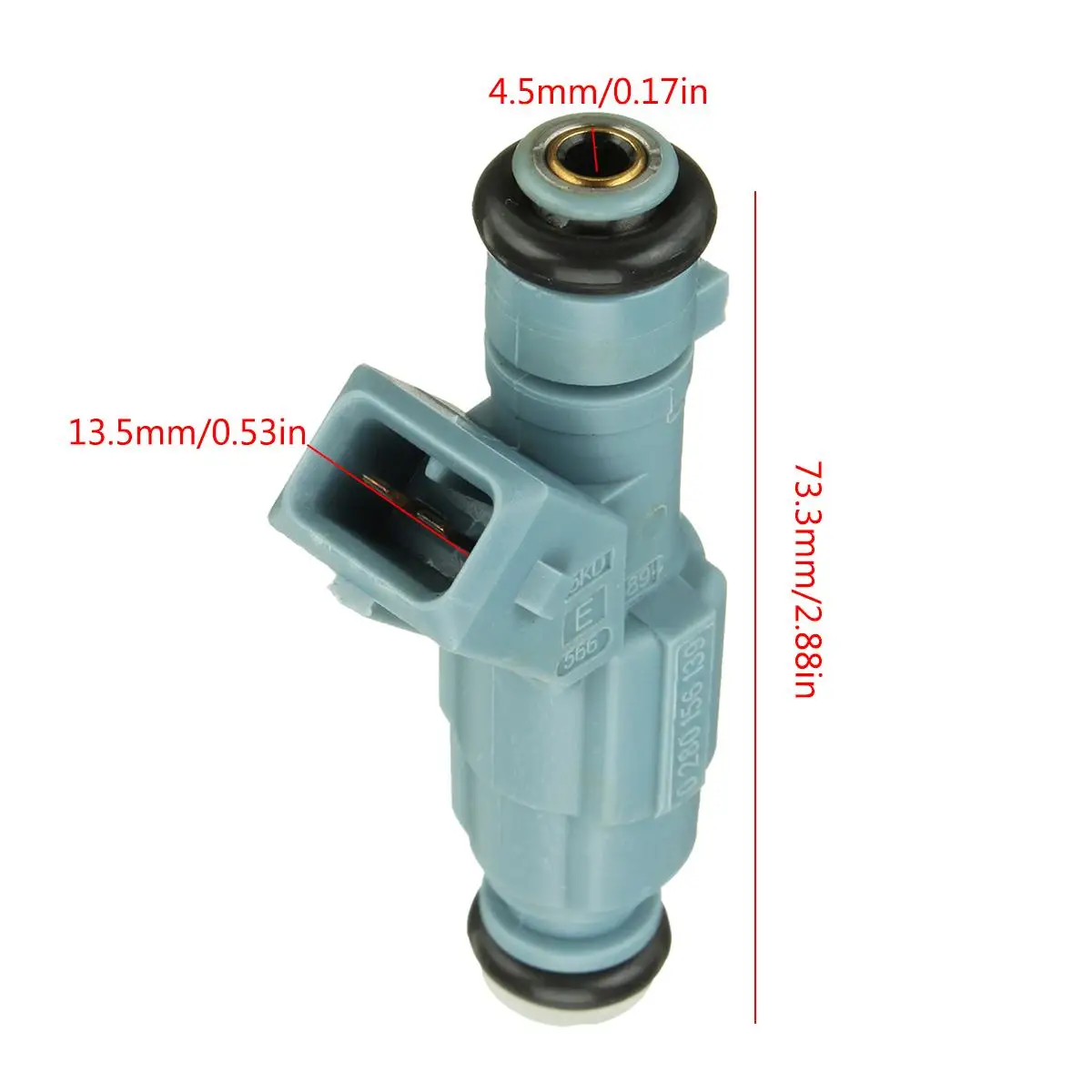 Топливный инжектор для автомобиля 4 шт. Peugeot 206 307CC Citroen C4 2003 2010 1984F3 0280156139|Топливный