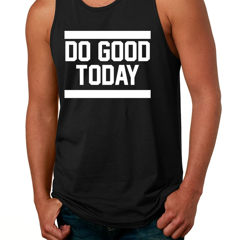 Мужской Топ на бретельках Do Good Today Motivation Top | Мужская одежда